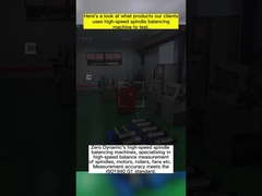 Machines à outils à roulements mous de haute précision, machines électriques à équilibrer les roulements