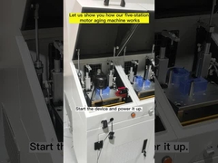 Machine de test du vieillissement du moteur de dix stations