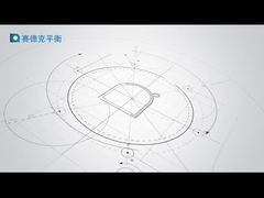 Machine d'équilibrage de la colle pour ventilateur de refroidissement de processeur portable, machine d'équilibrage de ventilateur de processeur portable