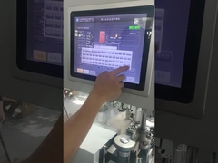 Machine à équilibrer de correction automatique de forage à deux engrenages de station à pièce unique